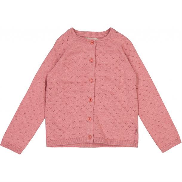 cardigan pige, cardigan pige, strikket cardigan pige, økologisk bomuld barn, cardigan økologisk pige, barn økologi tøj,