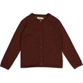 cardigan pige, cardigan pige, strikket cardigan pige, økologisk bomuld barn, cardigan økologisk pige, barn økologi tøj,