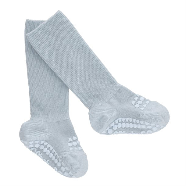 GoBabyGo, Go Baby Go, Strømper, Skridsikre Strømper Bambus, kravle kit, strømpebukser med skridsikker dutter,  skridsikre strømpebukser, knæbeskyttere, skridsikre strømper