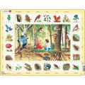 Larsens puslespil maxi // skovens dyr, puzzle, puslespil, larsen puslespil, skovens dyr, puslespil skov