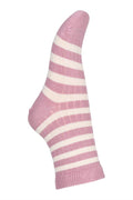 Strømper, stribet, rosa/hvid, sokker, lyserød, stribede strømper, lyserøde strømper, lyserøde sokker.
