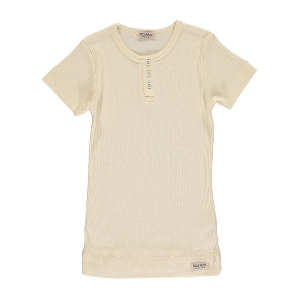 MarMar Plain Tee SS, Modal, Golden201-100-26-0209, t-shirt, tee, bluse, modalbluse, drengebluse, drenget-shirt, pige t-shirt