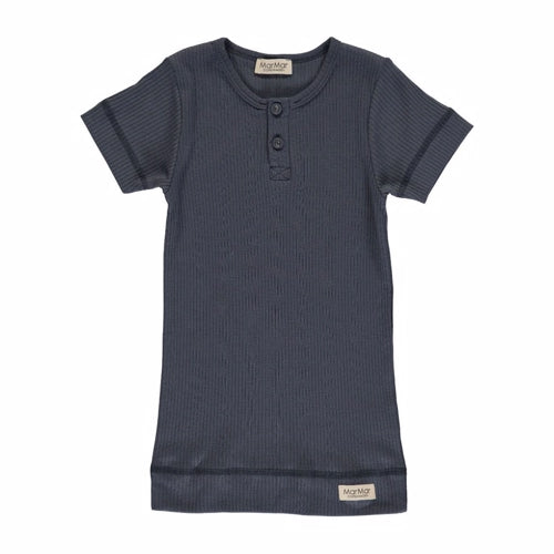 MarMar Plain Tee SS, Modal, Golden201-100-26-0209, t-shirt, tee, bluse, modalbluse, drengebluse, drenget-shirt, pige t-shirt