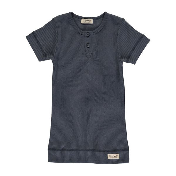 MarMar Plain Tee SS, Modal, Golden201-100-26-0209, t-shirt, tee, bluse, modalbluse, drengebluse, drenget-shirt, pige t-shirt