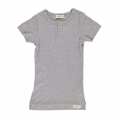 MarMar Plain Tee SS, Modal, Golden201-100-26-0209, t-shirt, tee, bluse, modalbluse, drengebluse, drenget-shirt, pige t-shirt