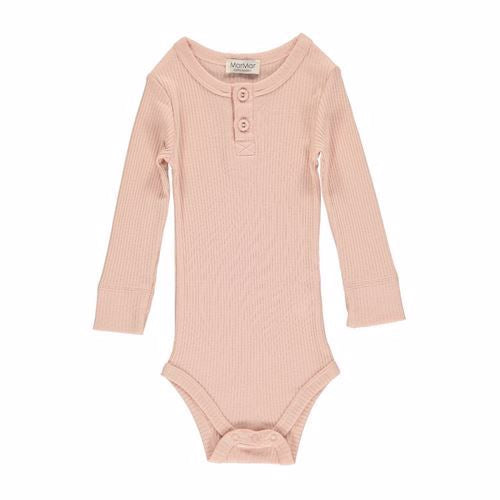 marmar, modal, marmarbody, body, rib, rip, rip body, basic body, bodystocking, basistøj, rose, lyserød body,