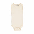 marmar, modal, marmarbody, body, rib, rip, rip body, basic body, bodystocking, body uden ærmer, undertrøje, sleveless, off white, råhvid,