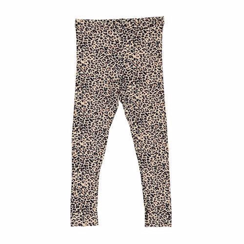 MarMar - Leo Leggins - Brown Leo, Leo brown, leggings marmar, MarMar leggings, leggings til piger, leopard leggings