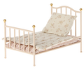 Maileg - Vintage seng, Mus - Rosa