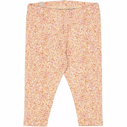 Wheat - jersey leggings // bees and flowers, leggings, bukser, pigeleggings, drengeleggings