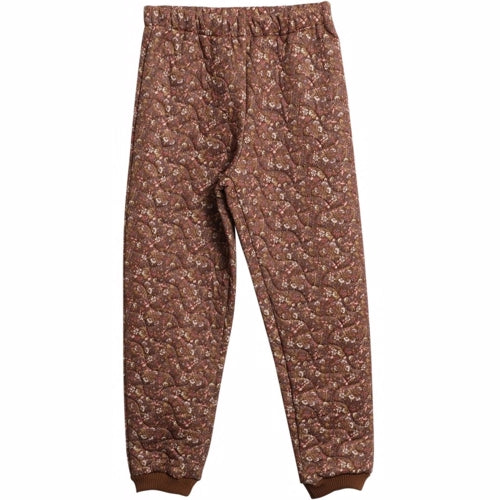 Wheat - Thermo pants Alex // caramel, termobukser, skibukser, overtræksbukser, thermobukser, termo, thermo, Nutella flower