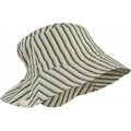 Liewood Buddy sun hat sea blue, sommerhat solhat, børne hat, babyhat, Liewood - Cosmo solhat med ører vendbar //Tuscany rose
