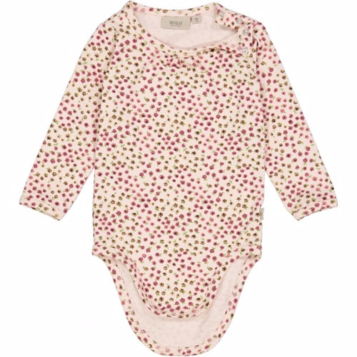 Wheat - body liv // bees and flowers, body, bodystocking, sparkedragt, babytøj, dreng, nyfødt, pige, bees and flowers,