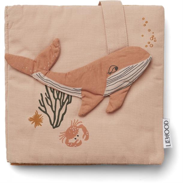 LIEWOOD Fleur Fabric Book, føle bog, baby stofbog, babybog , babyshower gave