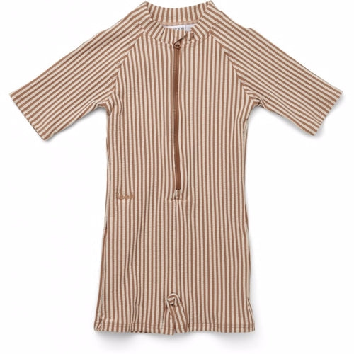 Liewood Sille Swim Jumpsuit Mustard/white feathers, badetøj, badedragt, bade, swim, swimsuit, pigebadetøj, lyserød, blå, lifesaver, drenge badetøj, dreng, Liewood Max Swim Jumpsuit Mustard/white