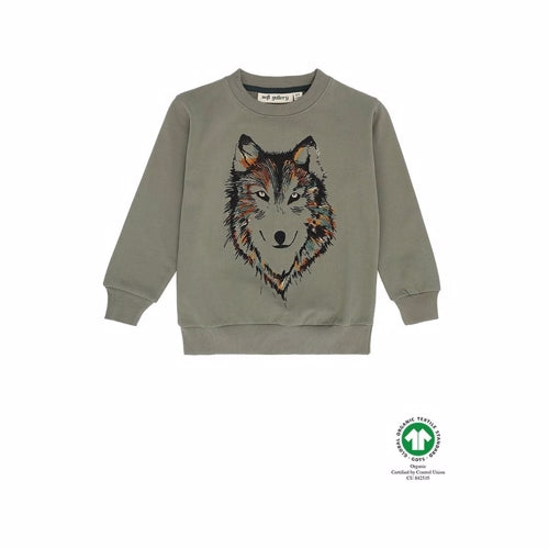 Soft Gallery - Konrad Sweatshirt // Vetiver Husky Embroidery, sweat, sweatshirt, motiv, print, broderi, bluse, pullover