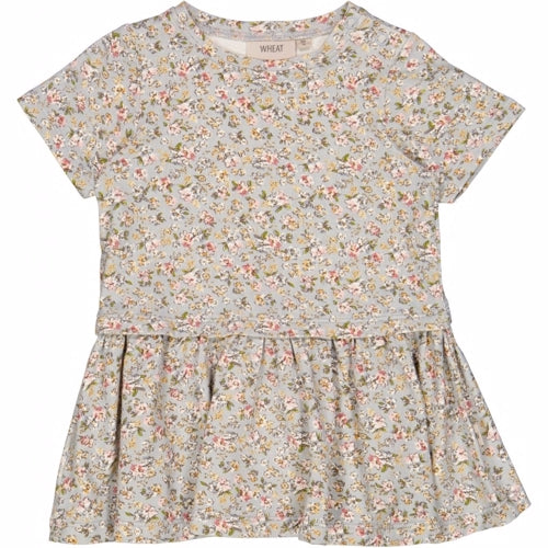 Wheat - dress adea // dusty dove flowers, kjole, pigekjole, dress, blomster, blomsterprint, wheatkjole, klassisk kjole, klassisk, striber, sejler, sejlerstriber, maritimt