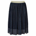 The New - SYBIL PLEAT MESH SKIRT Nederdel//Navy Blazer