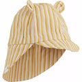 Liewood Gorm Sun Hat Confetti terracotta, sommerhat solhat, børne hat, babyhat,  Confetti Yellow Mellow