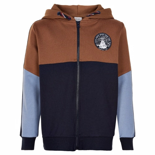 The New - Raiden SS Tee // Navy blazer, t-shirt, bluse, kortærmet, drengebluse, drenge, print, motiv, space, galaxe, rummet, blå, mørkeblå