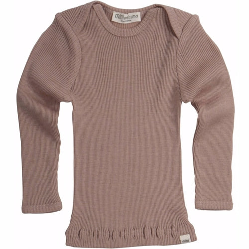 t-shirt, langærmet, lange ærmer, striber, sailor, minimalisma, silke, bomuld, bluse, dreng, pige, hvid, blå, sailor, Minimalisma,  Belfast Sailor t-shirt, 182-47 Aspen uld wool