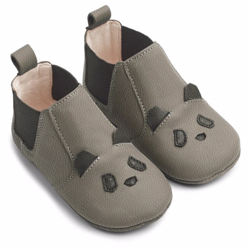 Liewood Edith Lædersutsko Panda Grey