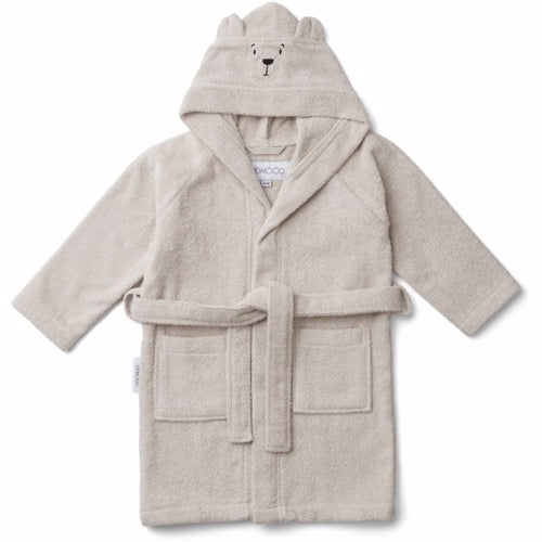 badekåbe, morgen kåbe, frotte kåbe, bathrobe, lily bathrobe, badekåbe bluewave, Liewood - Badekåbe lily Dino fauna green Liewood - Badekåbe lily Polar bear sandy