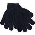 Fingervanter, vanter, uldvanter, pigevanter, drengevanter, børnehavevanter, fingrevanter, lammeuld. Magic Gloves, knit, black