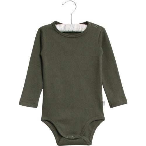 Wheat - body rib // Ivy, body, bodystocking, sparkedragt, babytøj, dreng, nyfødt, pige