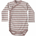 Minimalisma Cotton - Morris, Dusty Rose white stripe