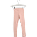 Wheat - Rib Leggings // Rose Powder, basis, ensfarvet, bluse, t-shirt, langærmet, wheat, pige, pigebluse, leggings, unisex, leggings, bukser