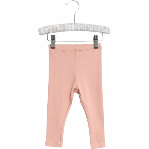 Wheat - rib leggings// rose powder, basis, ensfarvet, bluse, t-shirt, langærmet, wheat, pige, pigebluse, , dress, kjole, leggings, bukser, baby