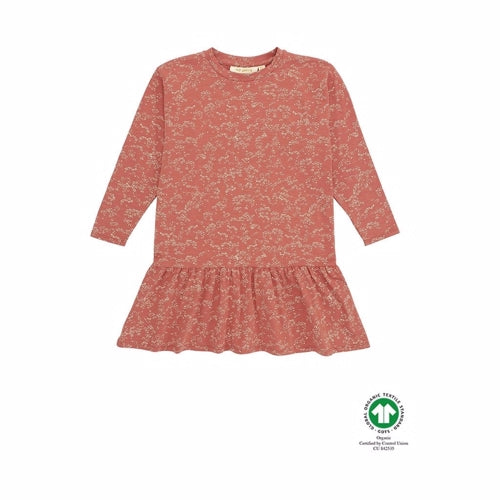 Soft Gallery Ezy Dress Autumn Leaf // AOP Flowerdust, kjole, pigekjole, dress