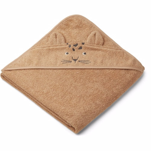 Liewood - Augusta Hooded Towel Panda, liewood håndklæde, babyhåndklæde, baby, frotte håndklæde, hættehåndklæde, bad,Liewood - Albert hættehåndklæde Kanin grå, dusty mint, Rose kanin