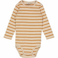 Wheat - body plain // almond, body, bodystocking, sparkedragt, babytøj, dreng, nyfødt