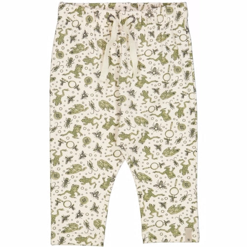 Wheat - trousers nicklas // almond, leggings, bukser, pigeleggings, drengeleggings, baby, babyleggings, barselsgave, gave, almond, nicklas, trousers, bukser, babybukser