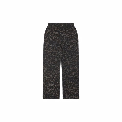 Soft Gallery - Becky Pants // Jet Black AOP Flowerdust, bukser, pants, pigebukser. Soft Gallery - Becky Pants // Jet Black AOP Flowerdust