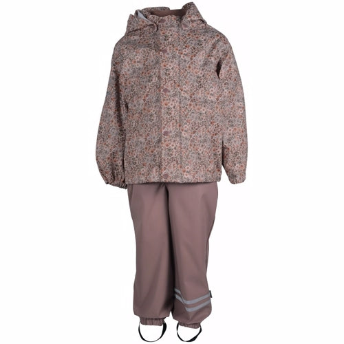 regntøj, regnsæt, reflekser, Mikk-line, to dele, børne regntøj, PU-materiale, flour-fri, overall regnbukser, overtøj, tilbud, nedslag på regntøj, overtøjstilbud, regntøjstilbud