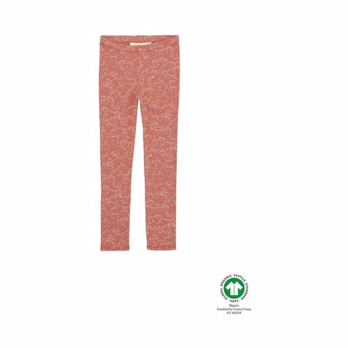 Soft Gallery - Paula Leggings Autumn Leaf // AOP Flowerdust, bukser, pants, pigebukser, leggings