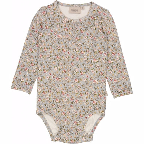 Wheat - body liv // bees and flowers, body, bodystocking, sparkedragt, babytøj, dreng, nyfødt, pige, bees and flowers,