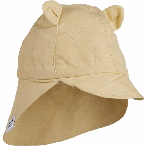 Liewood Eric sun hat sea blue, sommerhat solhat, børne hat, babyhat