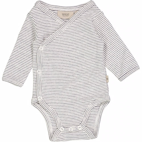 Wheat, wraparound, wheat nyheder, dragt,  body, bodystocking, sparkedragt, babytøj, dreng, nyfødt, pige, babytøj