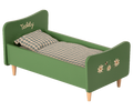 Maileg - Træseng, Teddy far - Støvet grøn