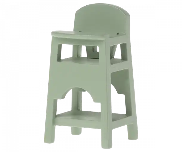 Maileg vugge med sovepose Micro- råhvid, højstol