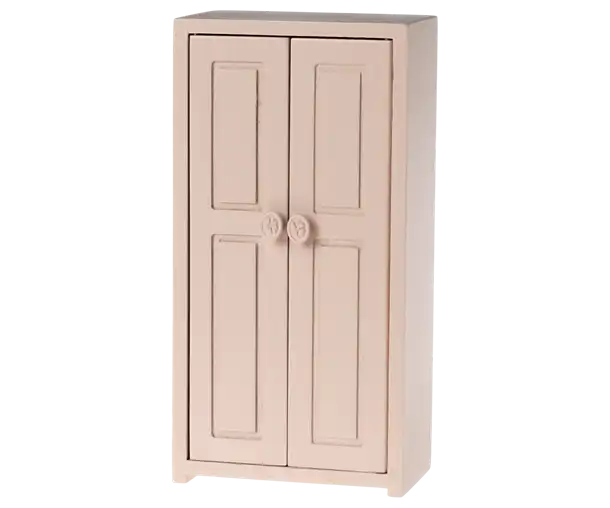 Maileg, babyseng, babycot, legetøj, børnelegetøj, musseseng, dukkeseng, Maileg dansende kat & Mus i skoæske Maileg Storebror mus i nattøj, Maileg-Bedstefar & Bedstemor i tændstik æske,Maileg -  Skab, Mus - Lyserød