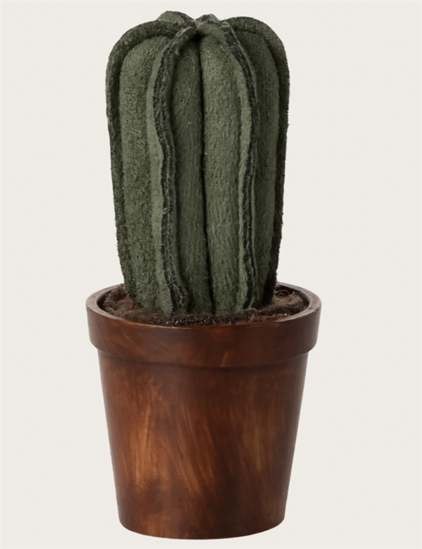 Flower pot with cactus, Miniature