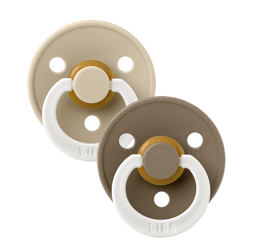 Sutter, Bibs, Bibssutter, Pacifier, Sut, Naturgummi, naturgummisut, Rund sut,Colour,2Pack,Latex,night,Vanilla Glow,Dark Oak Glow