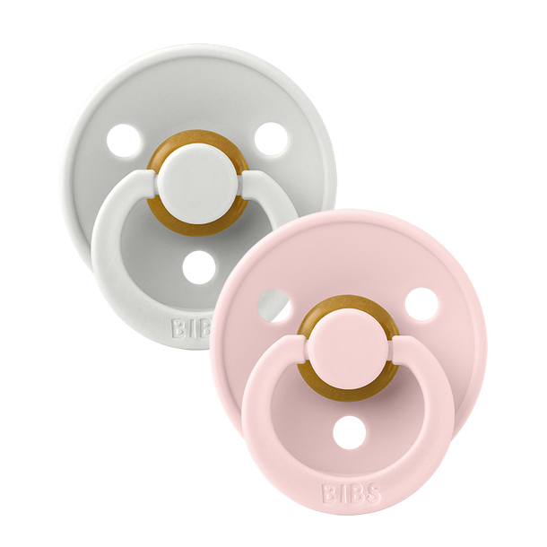 Sutter, Bibs, Bibssutter, Pacifier, Sut, Naturgummi, naturgummisut, Rund sut,Colour,Latex, 2Pack,Colour ,Haze, Blossom-str.2