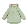 Mini A Ture - WAI FLEECEFORET FORÅRSJAKKE. GRS -   Dusty light green