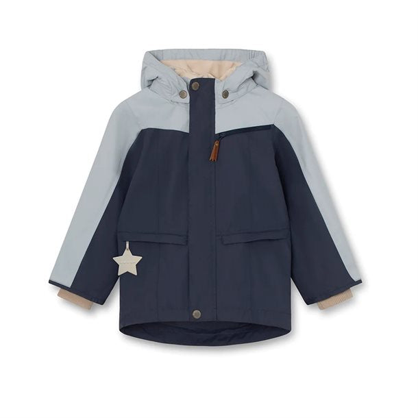 Mini A Ture -VESTAYAN FLEECEFORET COL.B. FORÅRSJAKKE.GRS - Pearl blue